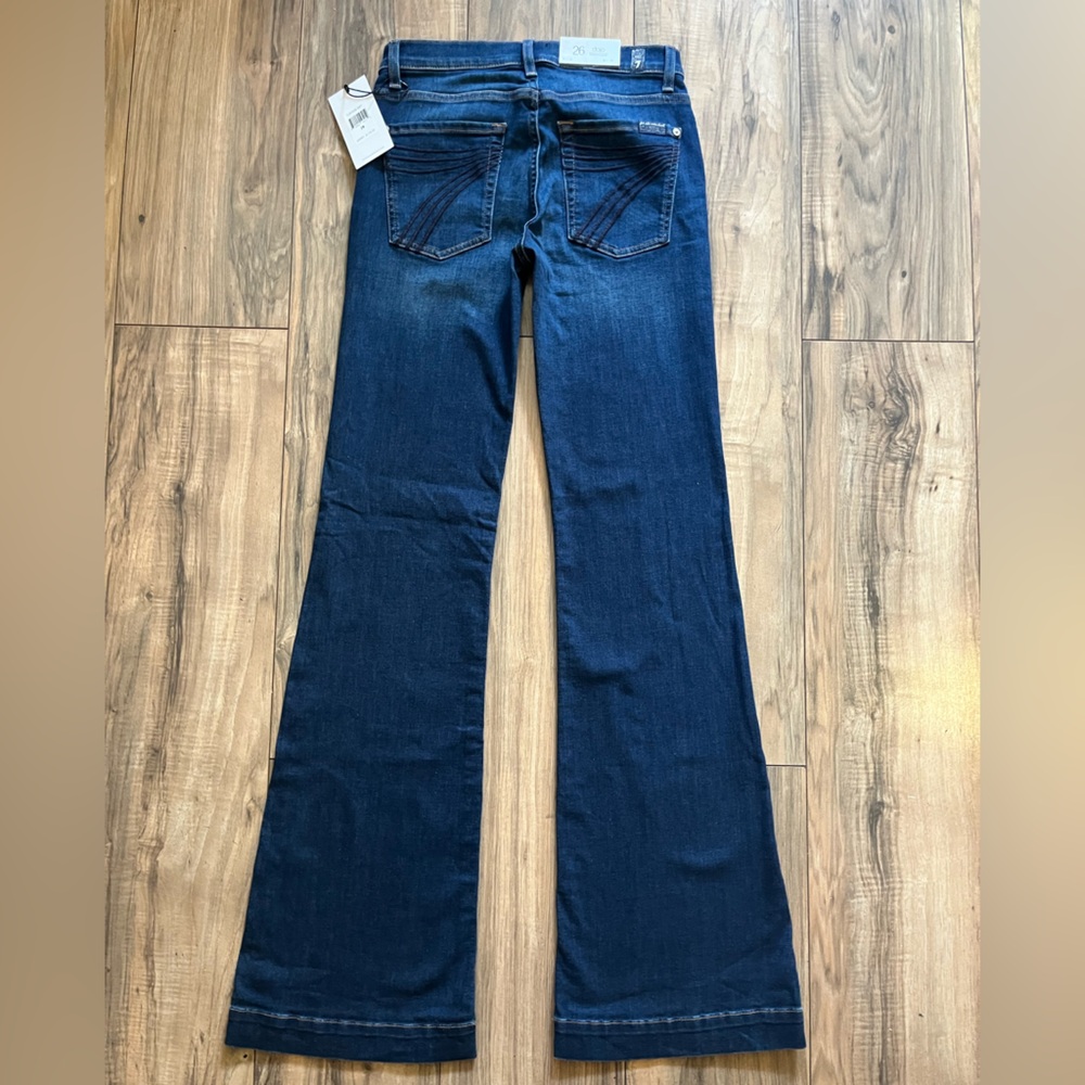 7 FOR ALL MANKIND DOJO Original Trouser Jeans 26 Wash XRT- SEE DESCRIPTION - Picture 11 of 15